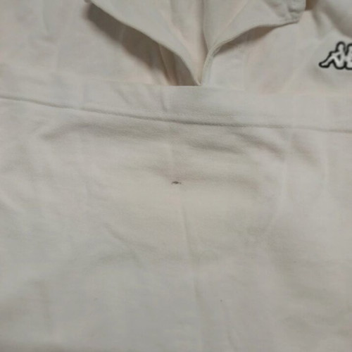 Kappa Tee used, size large, black and white