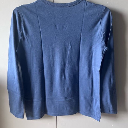 GAP long sleeve shirt used, 10-11 years, gray and blue