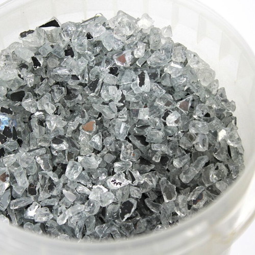 Decorative glass granules 650 grams like new