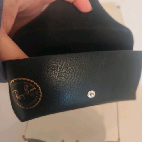 Ray Ban vintage sunglasses with blue mirrored lenses 58, like new