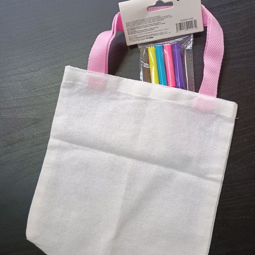 Arts & Crafts painting bag with markers, new