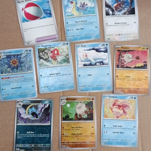 Κάρτες pokemon λοτ 64, 2023, σαν καινούργιο