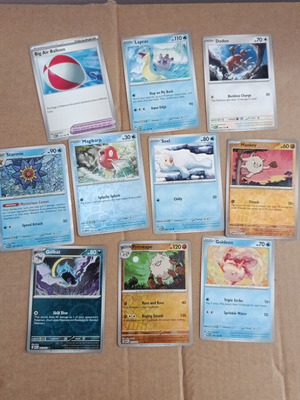 Κάρτες pokemon λοτ 64, 2023, σαν καινούργιο