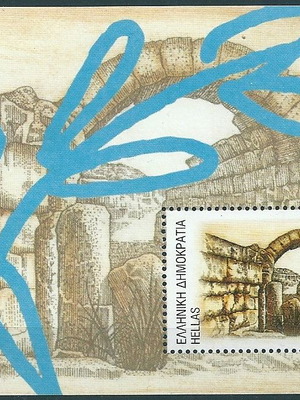 Greece 2002 Athens 2004 Olympics Olympia stamp sheet MNH