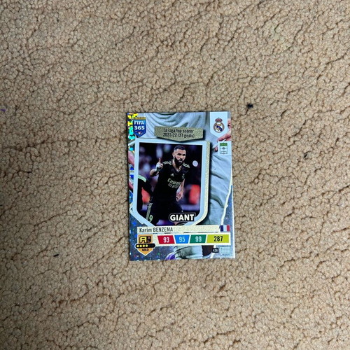 FIFA Panini Card 2023 Benzema Giant like new