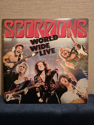 Scorpions World Wide Live διπλός δίσκος βινυλίου μεταχειρισμένος, ροκ