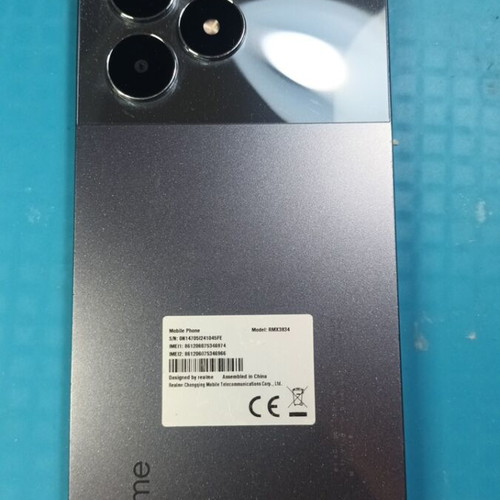 Realme Note 50 parts used, missing external volume buttons
