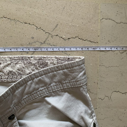Chino cotton pants like new, beige, size M 38 10