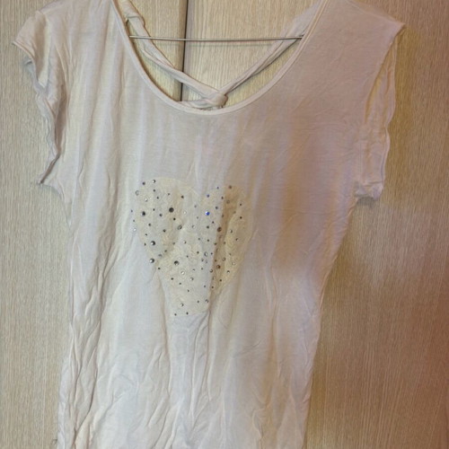 Women's blouse used, white, size M