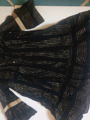 Be You dress black and gold, like new, large size