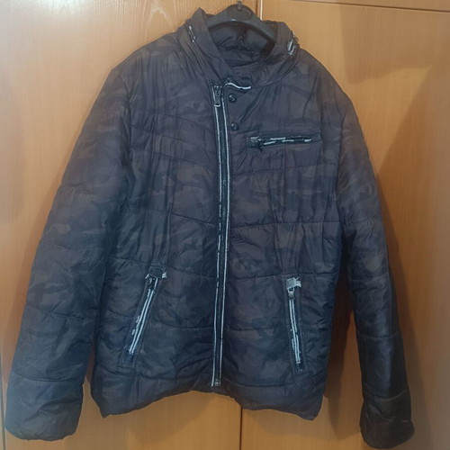 Men's jacket used with removable hood XXL