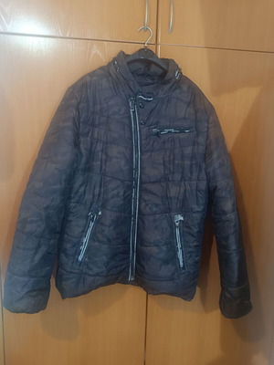 Men's jacket used with removable hood XXL
