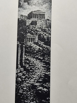 Bookmark new with 3D printed design