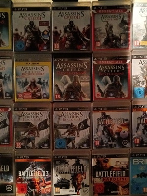 Игри за PlayStation 3 като нови, колекция с инструкции