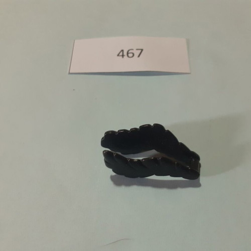 Playmobil black helmet feather 467