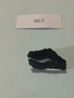 Playmobil black helmet feather 467