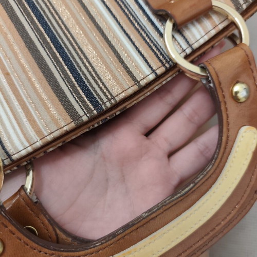 Leather handbag Tabpa Chaniotakis like new, brown