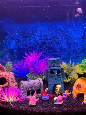 Μπομπ Σφουγγαράκης 6 φιγούρες καινούργιες, πακέτο συλλεκτικό