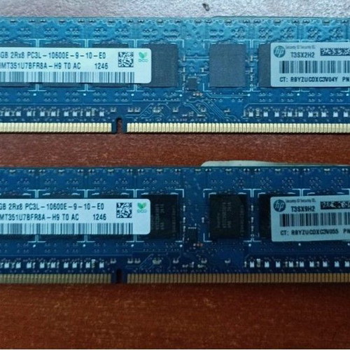 DDR3L ECC RAM used 2×4GB for server and workstation