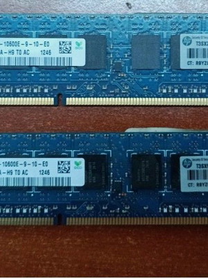 DDR3L ECC RAM used 2×4GB for server and workstation
