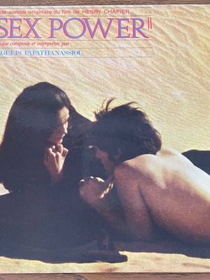 Vangelis Sex Power OST vinyl used, electronic