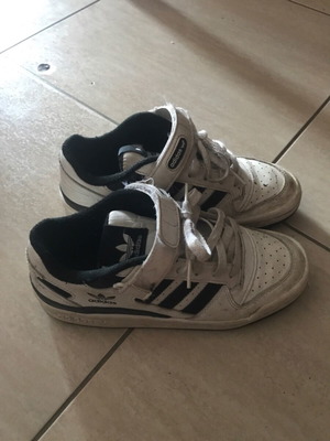 Adidas kids sneakers used, size 36 2/3 like new
