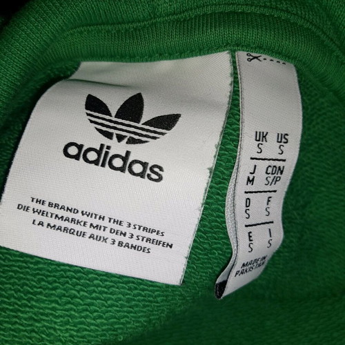 Adidas original sweatshirt size S green like new