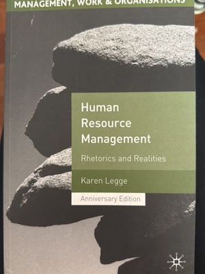 Human Resource Management: Rhetorics and Realities από Karen Legge Anniversary Edition
