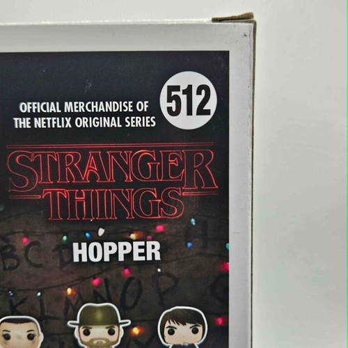 Funko Pop Stranger Things Hopper Chase No.512 used