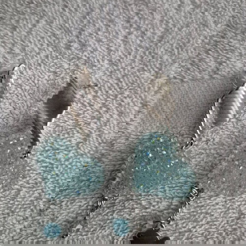 Glitter σκουλαρίκια