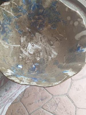 Vintage platter used made in Italy