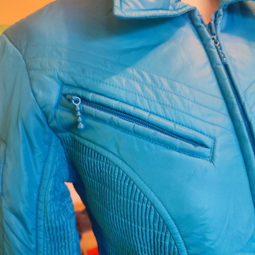 Miss Sixty vintage rare jacket like new, blue turquoise