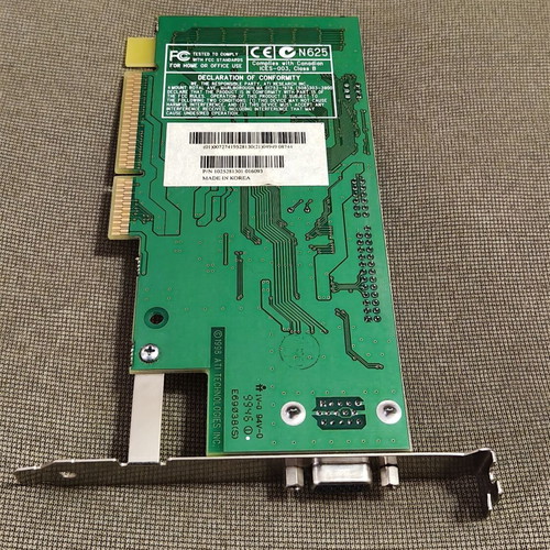 ATI 3D Rage IIC AGP graphics card like new