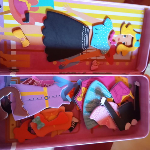AS Fashion Girl Magnetic Toy like new, for ages 3+