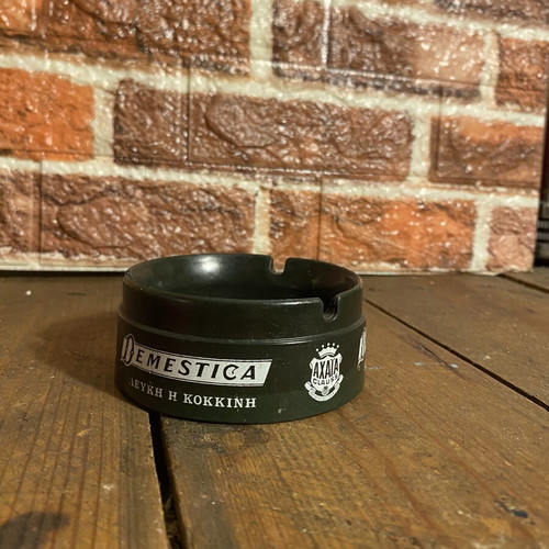 Demestixa Achaia Clauss ashtray used, green color