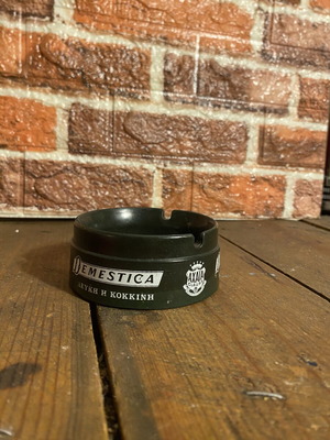Demestixa Achaia Clauss ashtray used, green color