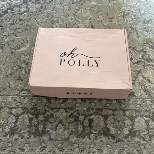 Oh Polly mini dress S new pink