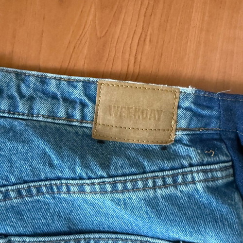Weekday jeans size 46 used, excellent condition, blue