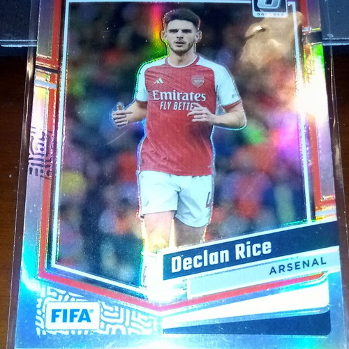 Panini Dunrass Optic Declan Rice silver card 2023-24 like new
