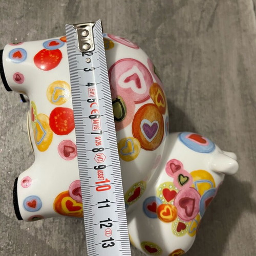Ceramic cow piggy bank Pomme Pidou model Bella like new