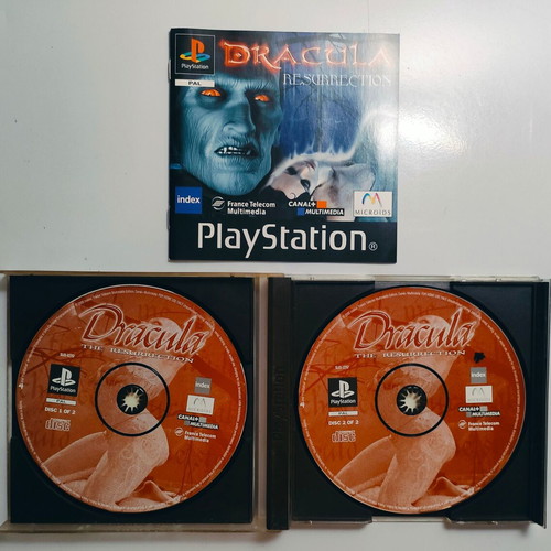 Dracula Resurrection PlayStation PS1 game used, fully functional