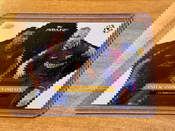 Topps Simplicity Champions League 2024 Xavi & Andres Iniesta