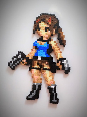 Χειροποίητη Διακοσμητική Φιγούρα Lara Croft από το Tomb Raider