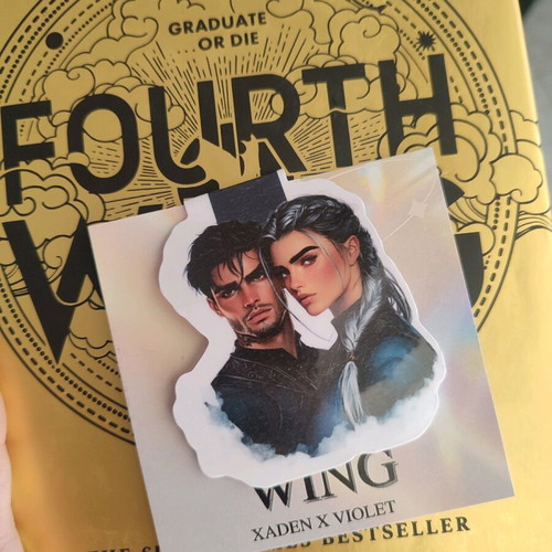 Fourth Wing Magnetic Bookmark new