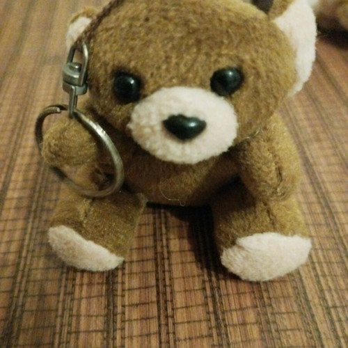 Set of 4 collectible animal keychains like new