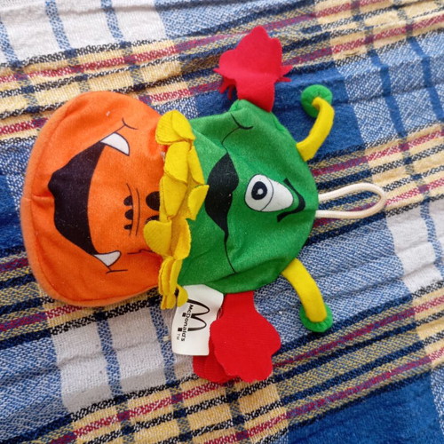 Ρετρό παιχνίδι McDonald's Happy Meal Scream Bags μεταχειρισμένο, Χάλογουιν 2000