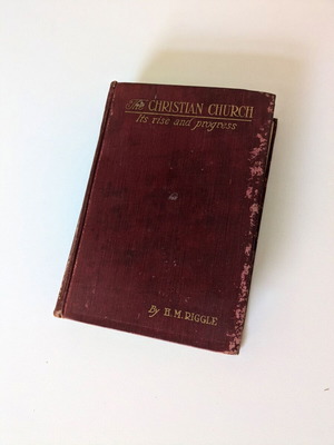 The Christian Church μεταχειρισμένο βιβλίο του 1912