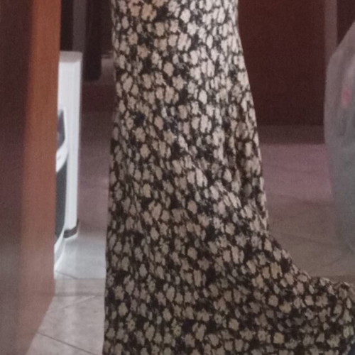 Attrattivo long skirt new, size M, black multicolor