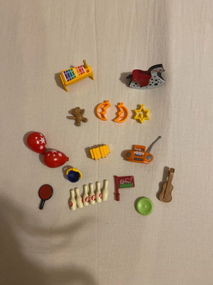Playmobil μεταχειρισμένα παιχνίδια για παιδιά με μουσικά όργανα και αξεσουάρ