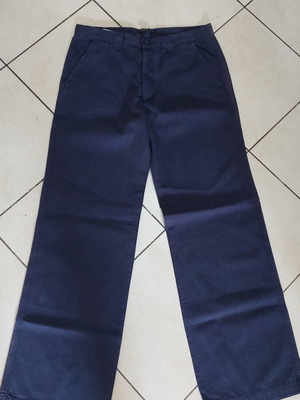 Sisley men's pants like new, size M, dark navy blue
